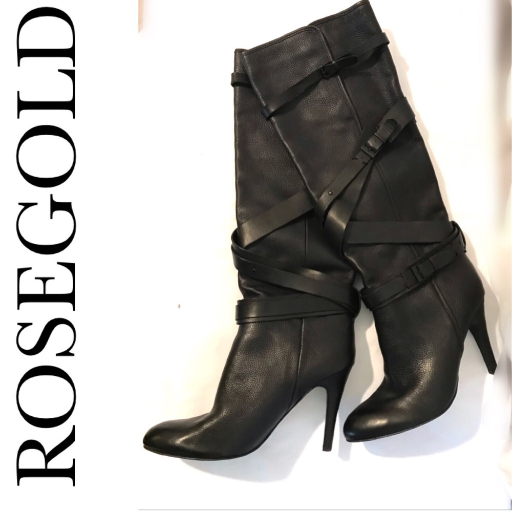 ROSEGOLD “PASHA” WOMENS LONG  BOOTS Sz 38.5